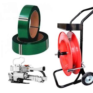 Πνευματικό κιτ τσερκαρίσματος AIR19 13-19 mm PET/PP με PET τσέρκι 15,5 mm, καρότσι τσερκαρίσματος